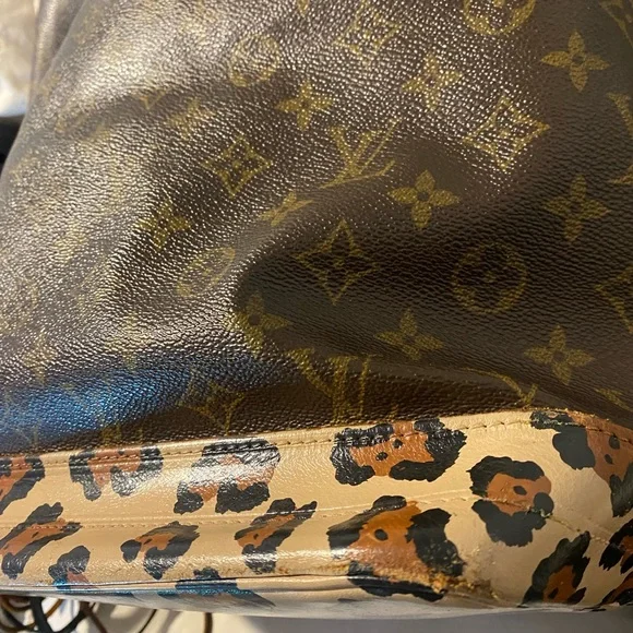 Louis Vuitton Monogram Brown and Tan Backpack - Picture 6 of 9